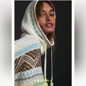 ✨ Anthropologie NWT Two-Piece Hoodie Sweater Size S/M